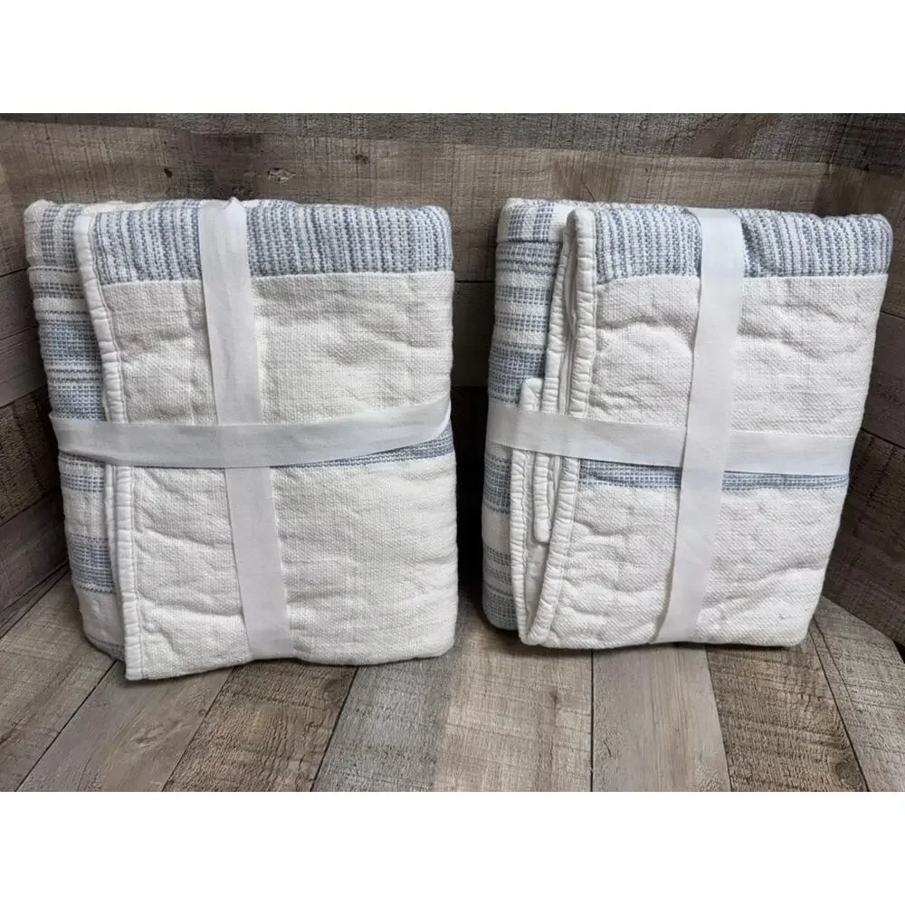 NWT Pottery Barn Hawthorn Patchwork Shams Euro